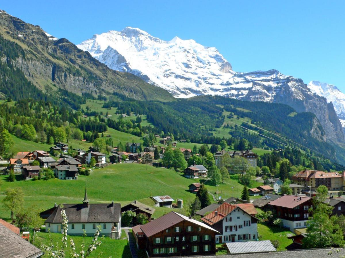 Apartment Im Gruebi-1 By Interhome Wengen Kültér fotó